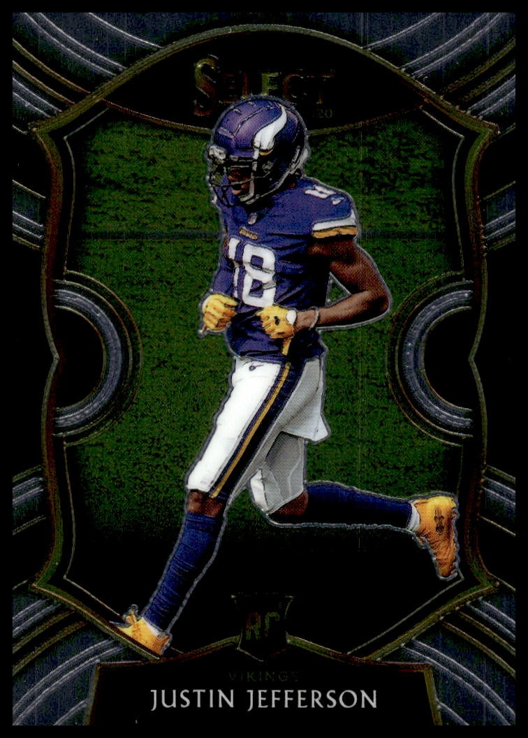 2020 Panini Select Justin Jefferson #61 trading card