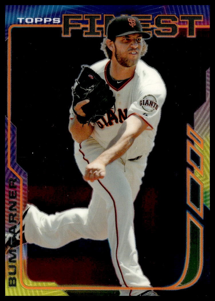 2014 Topps Finest Madison Bumgarner #19 trading card