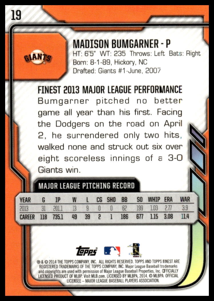 Madison Bumgarner thumbnail 2