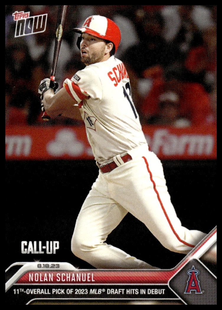 2023 Topps Now Nolan Schanuel #725 trading card