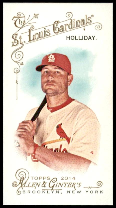 2014 Topps Allen & Ginter Matt Holliday #170 trading card
