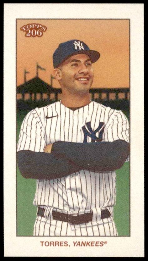 2021 Topps T206 Gleyber Torres trading card