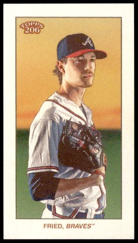 2021 Topps T206 Max Fried trading card