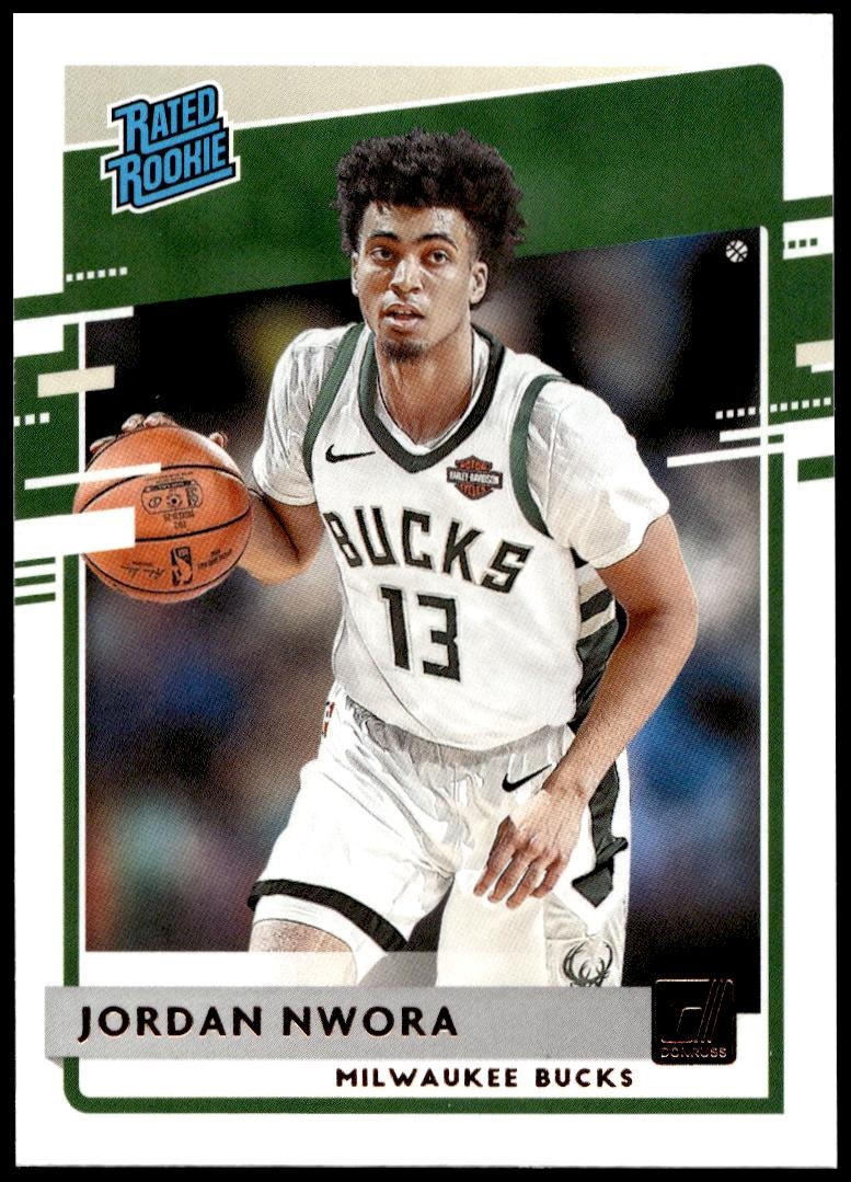 2020-21 Panini Donruss Jordan Nwora #220 trading card