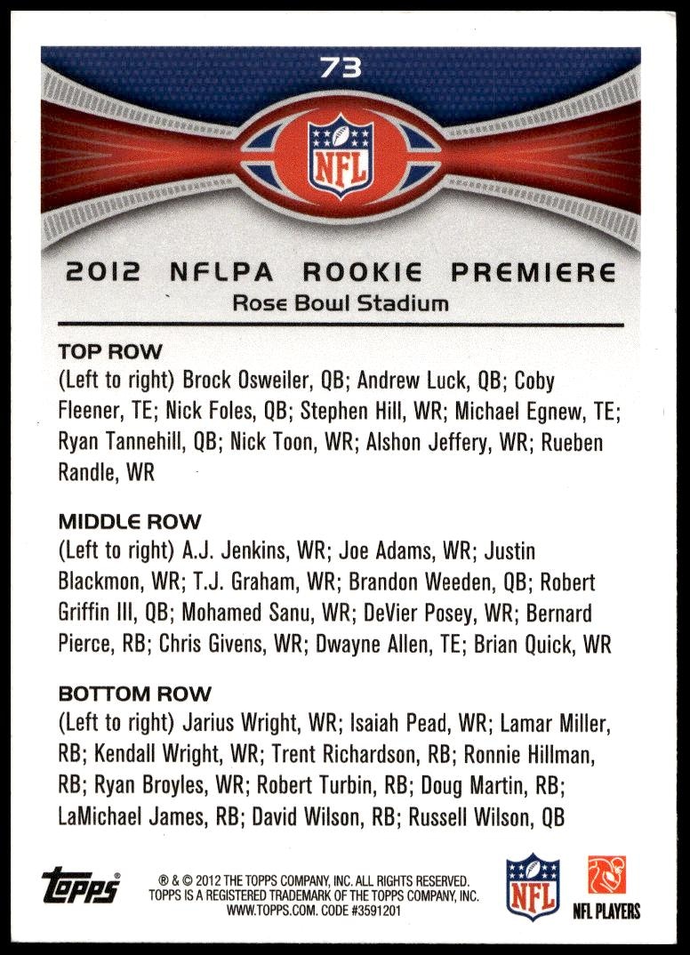 2012 Nflpa Rookie Premiere thumbnail 2