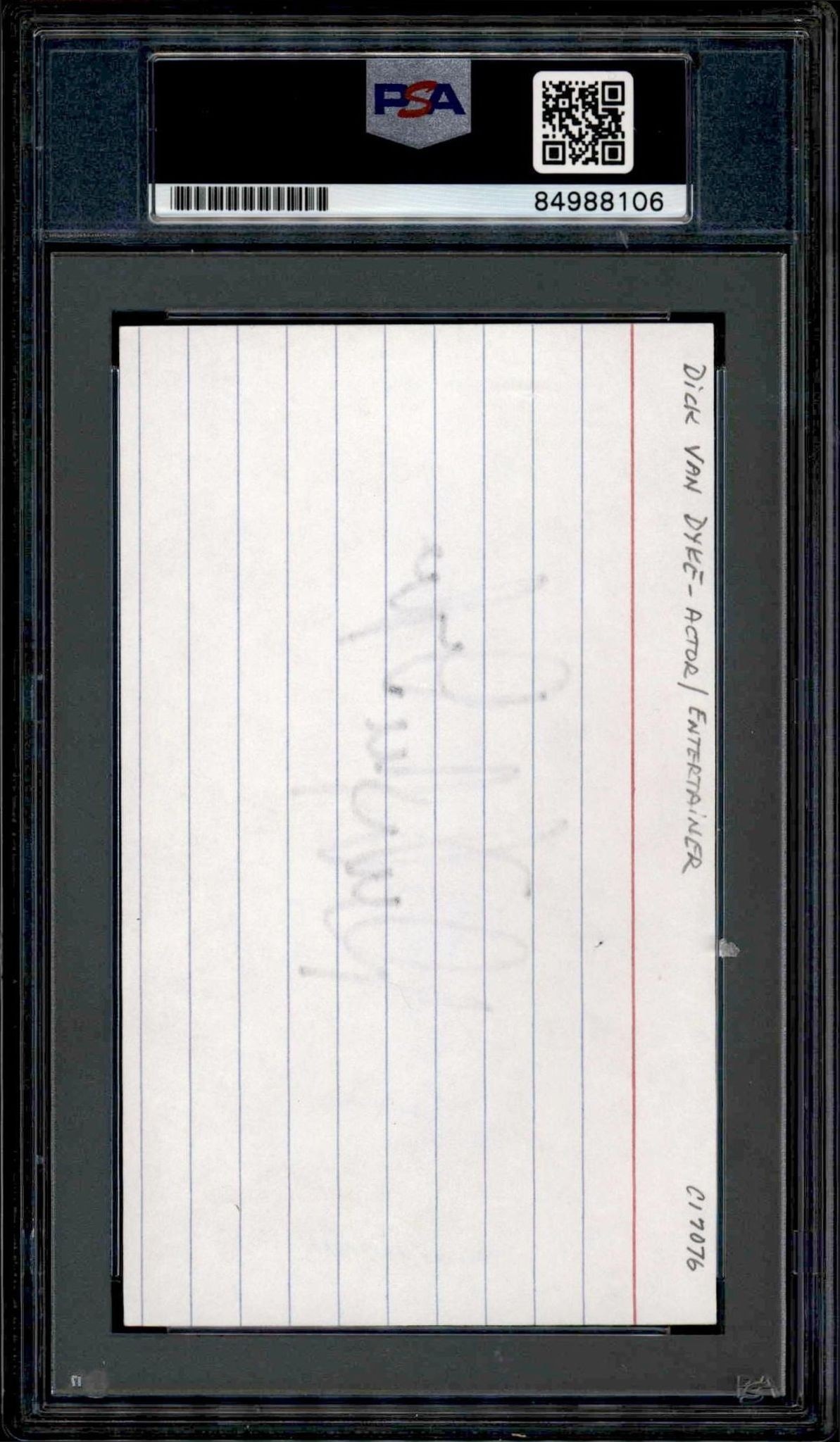  Unknown Unknown autographs trading card back