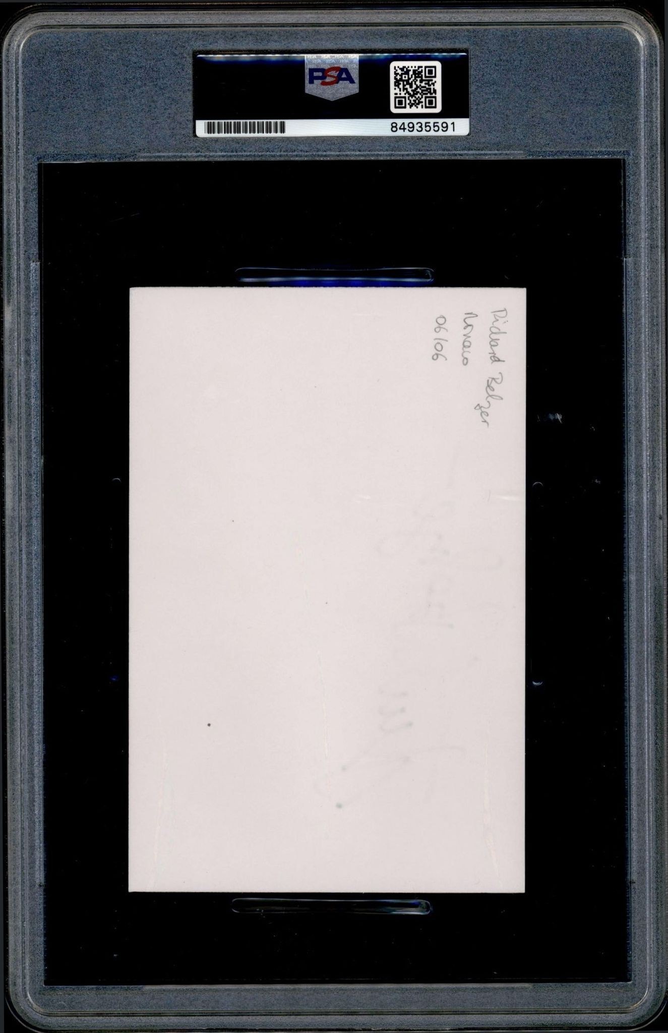  Unknown Unknown autographs trading card back