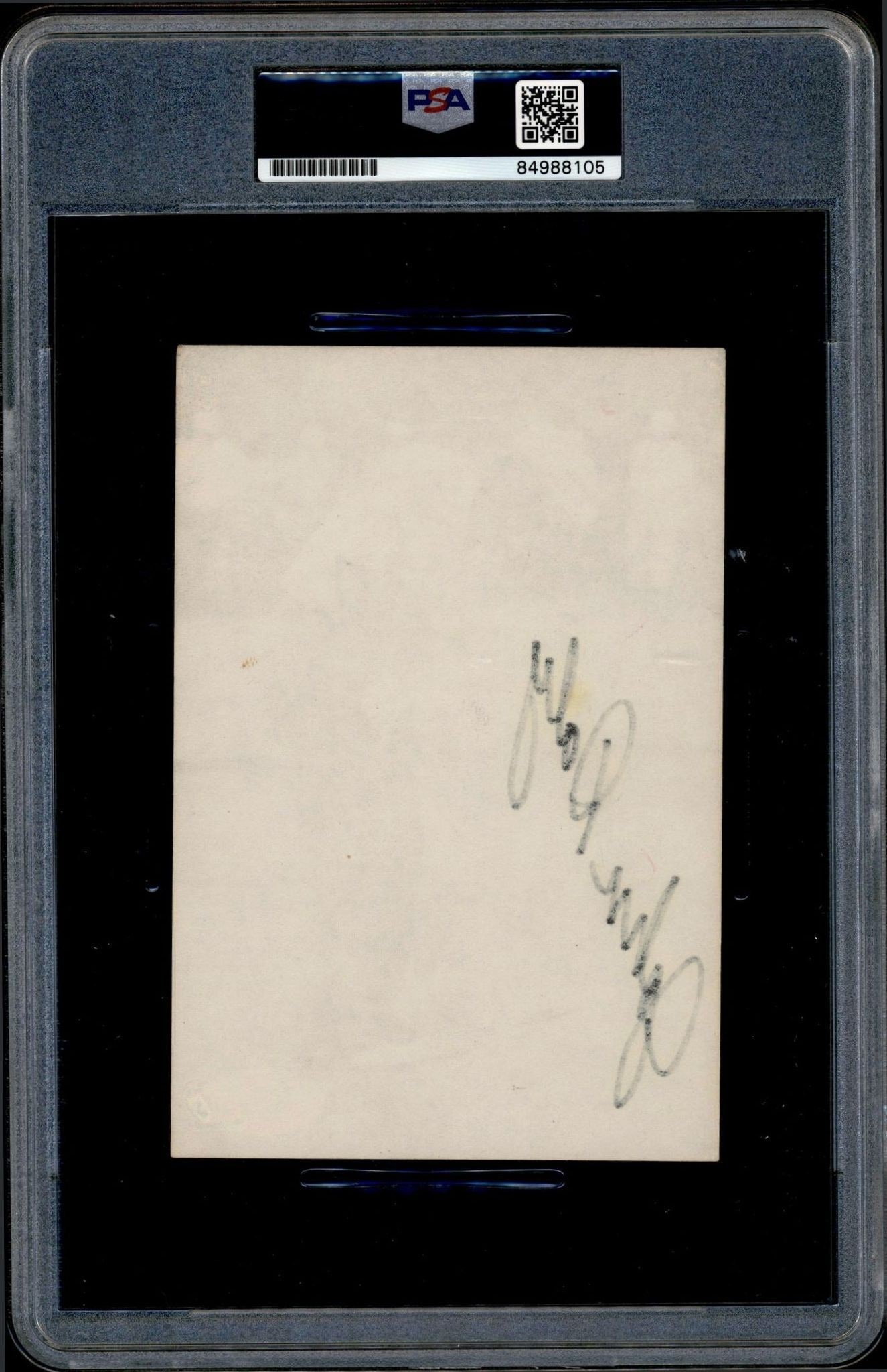  Unknown Unknown autographs trading card back