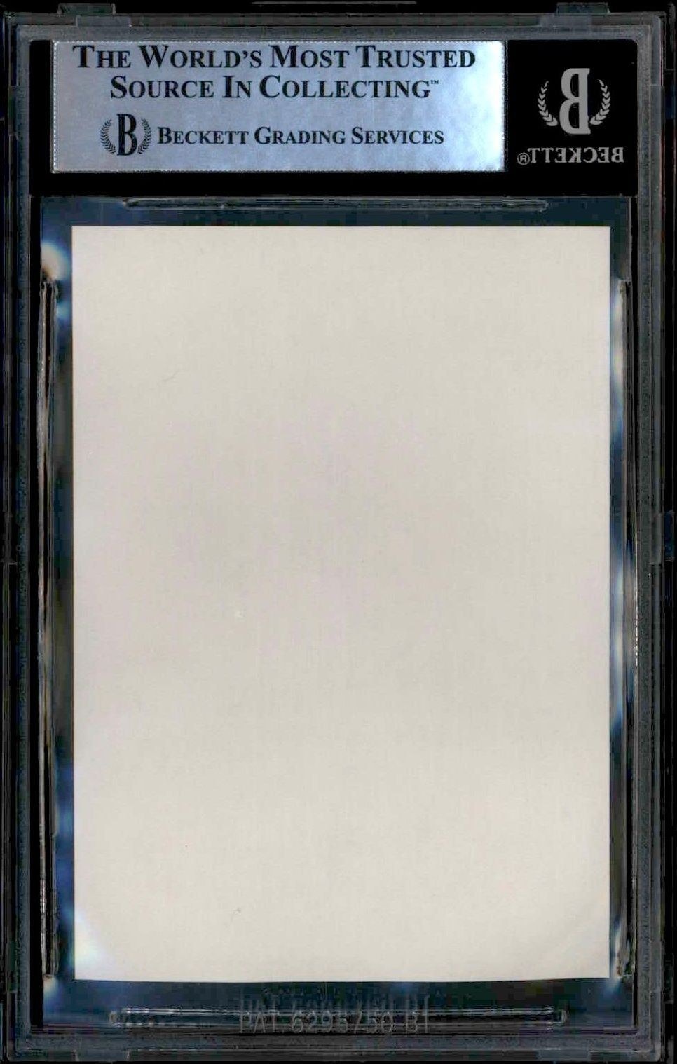  Unknown Unknown autographs trading card back
