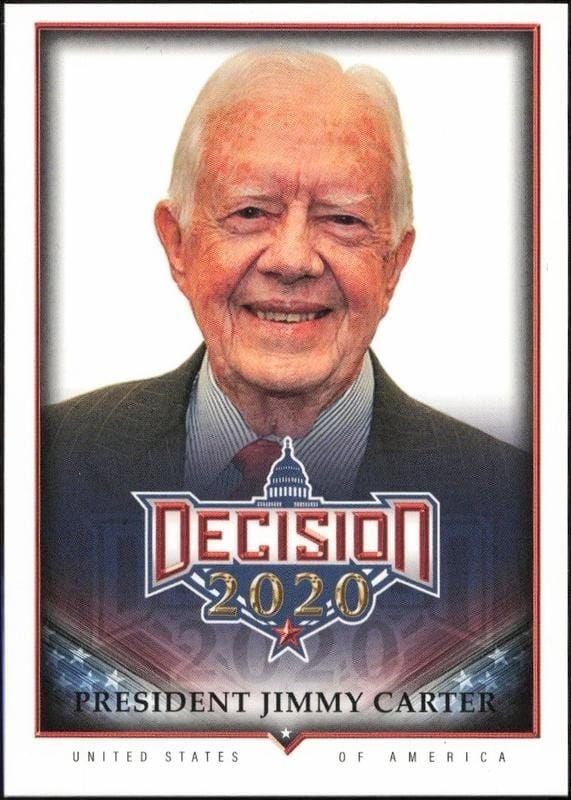 2020 Leaf Decision Series 2 Jimmy Carter #524 trading card