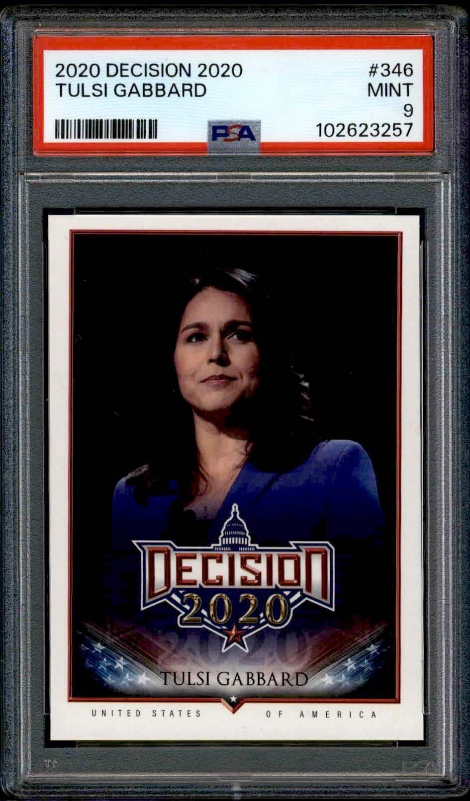 2020 Leaf Decision Tulsi Gabbard #346 trading card