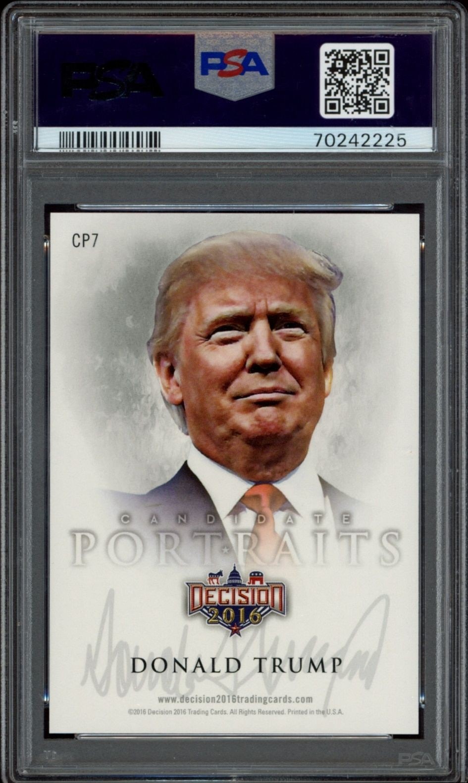 Donald Trump - Back