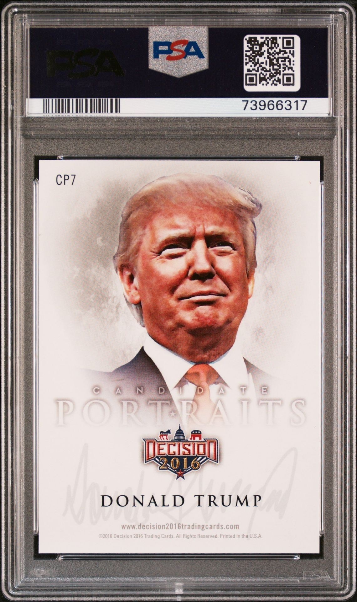 Donald Trump - Back