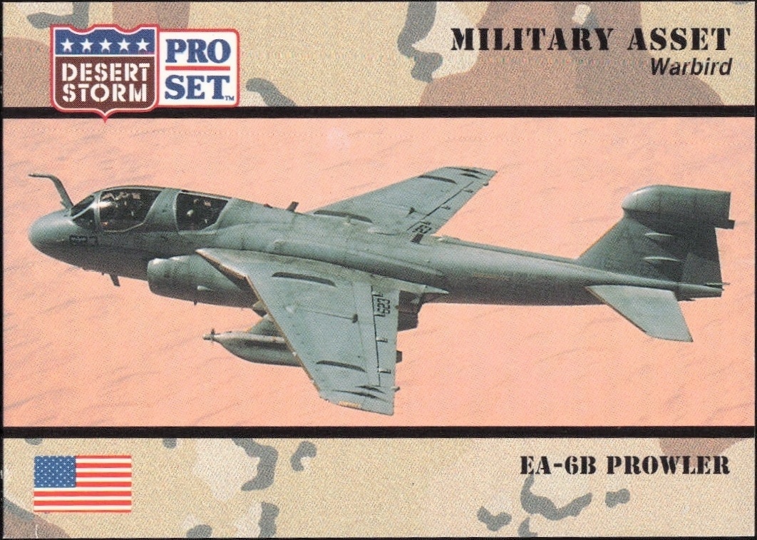 1991 Pro-Set Desert Storm EA-6B Prowler #248 trading card