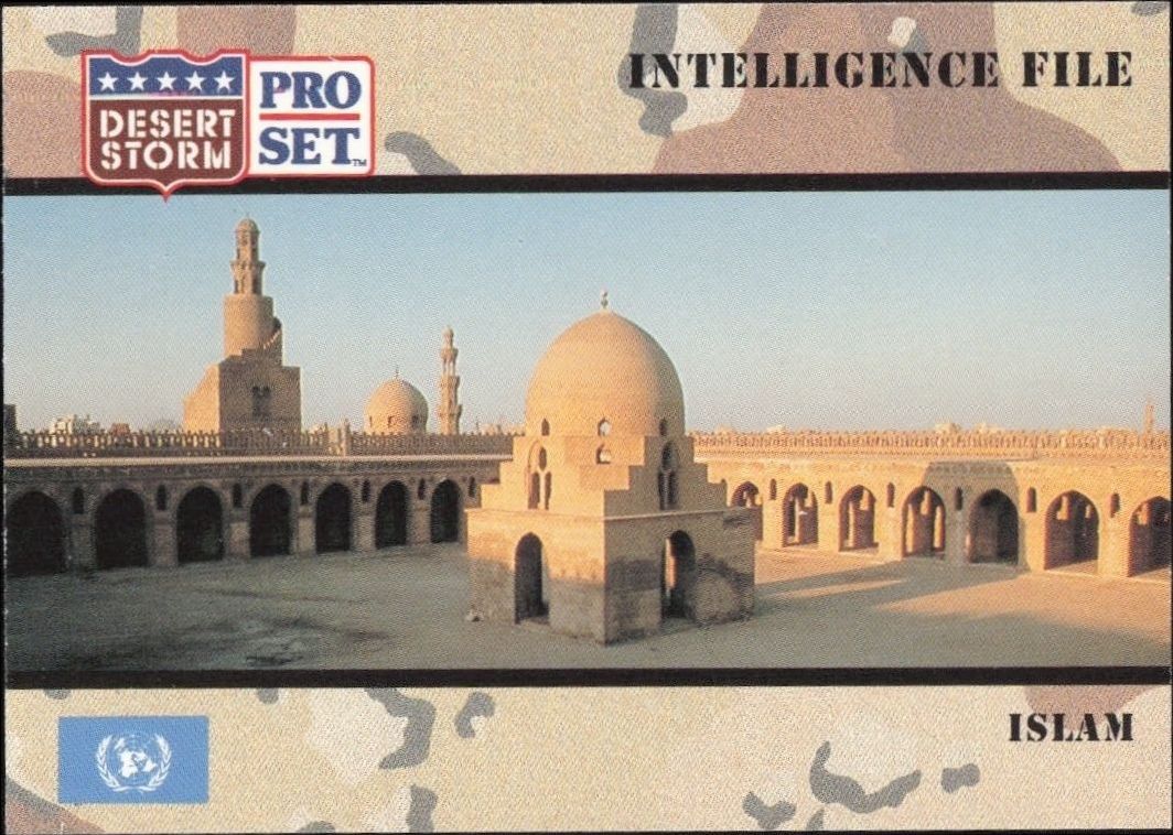 1991 Pro-Set Desert Storm Islam #137 trading card