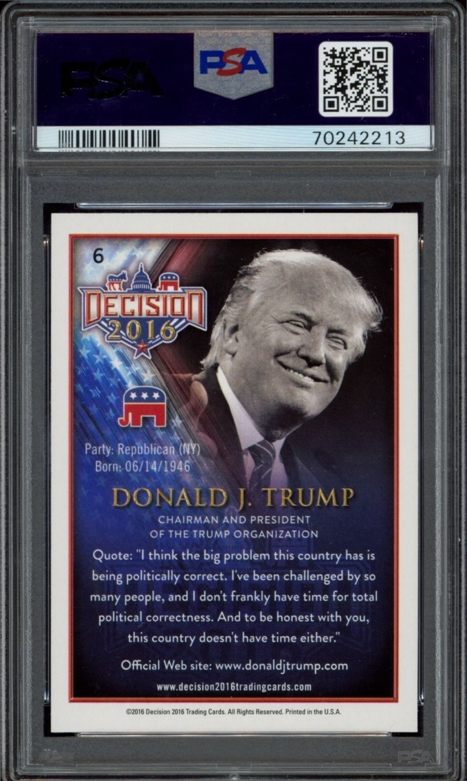 Donald Trump - Back