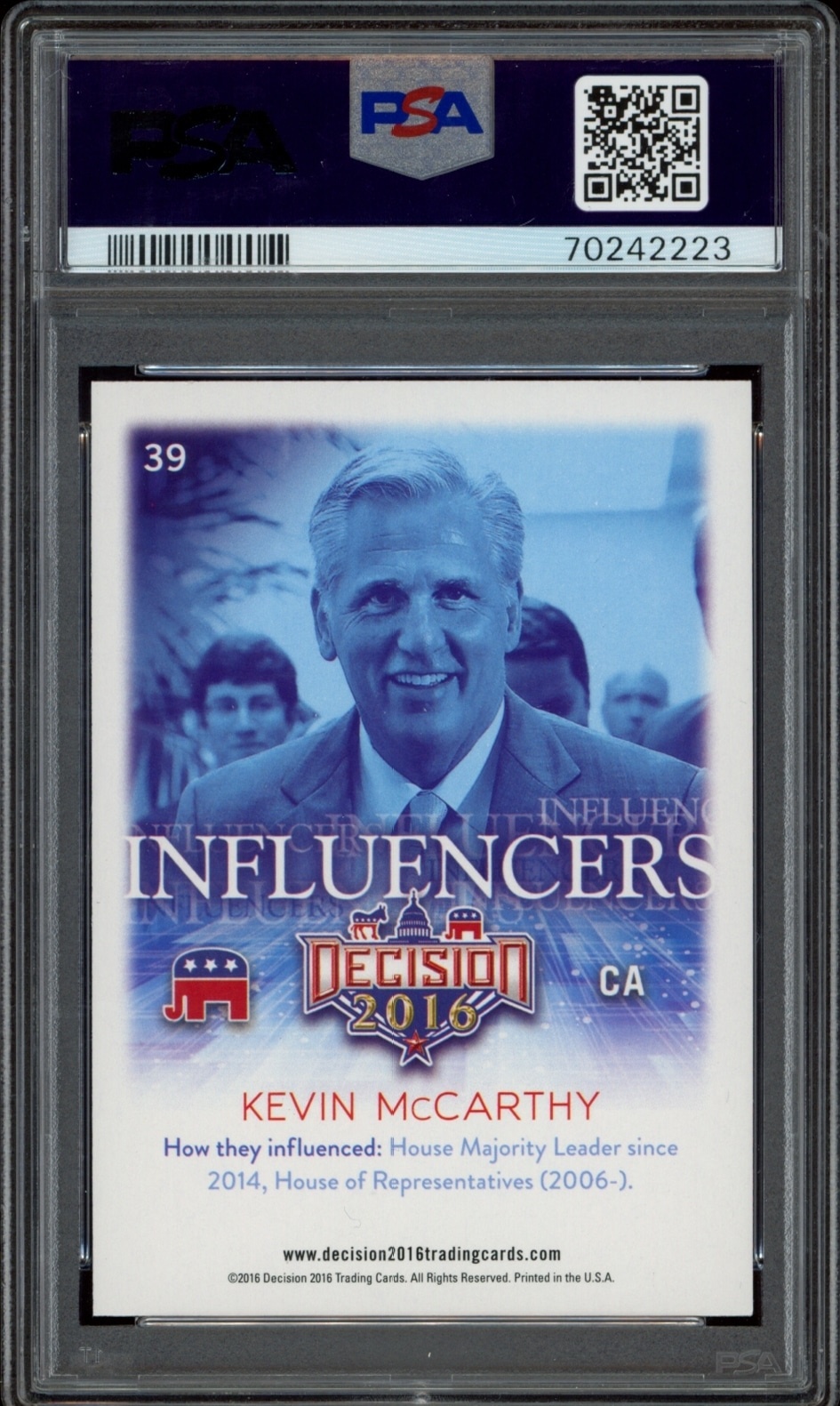 Kevin McCarthy - Back
