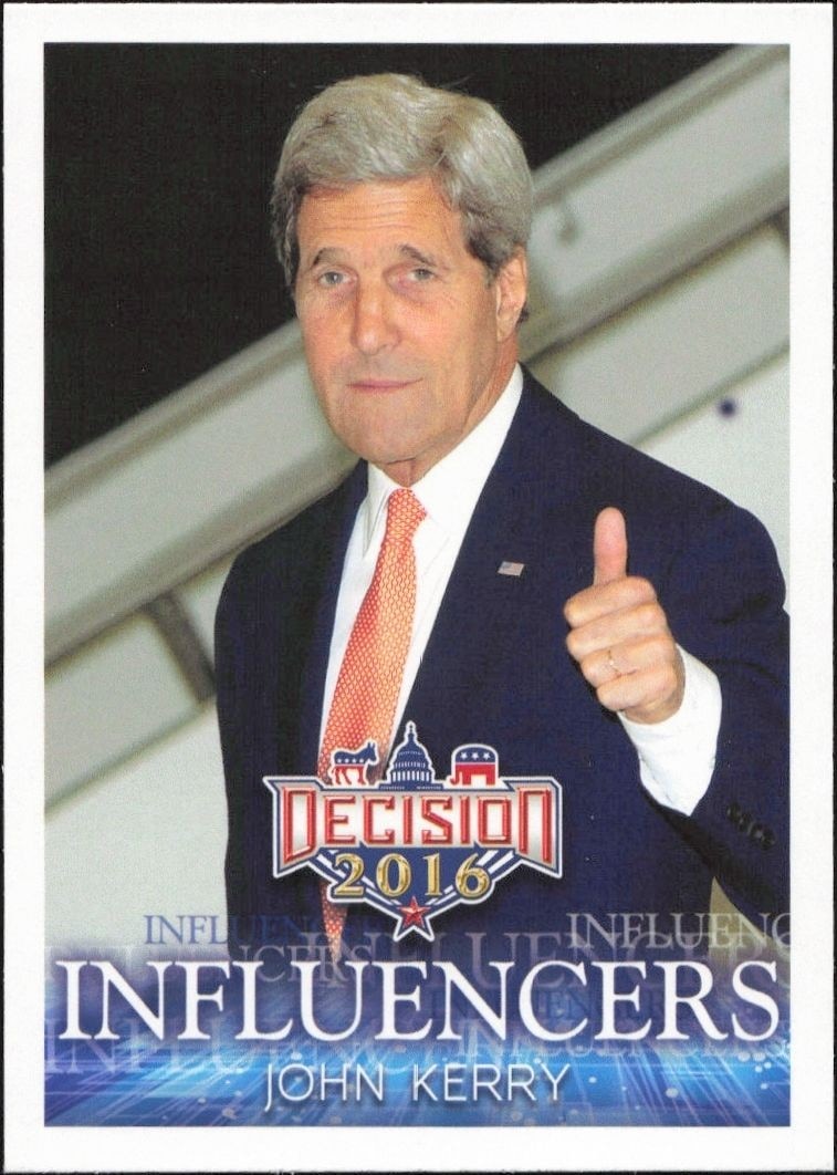 2016 Leaf Decision John Kerry #36 trading card