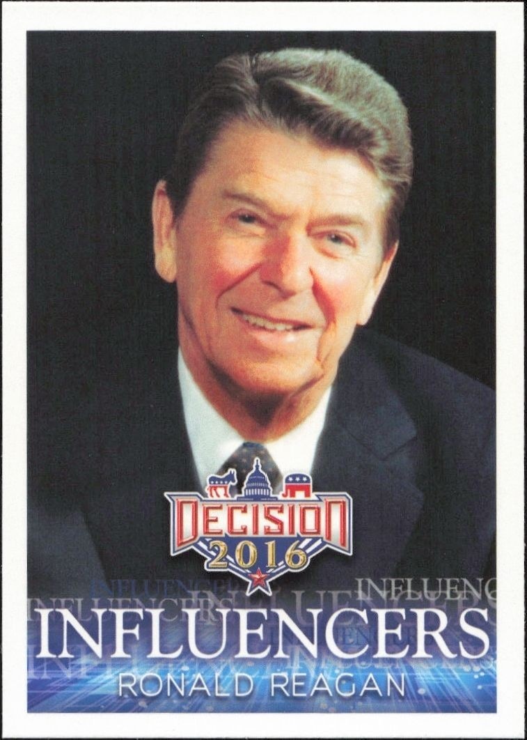 2016 Leaf Decision Ronald Reagan #48 trading card