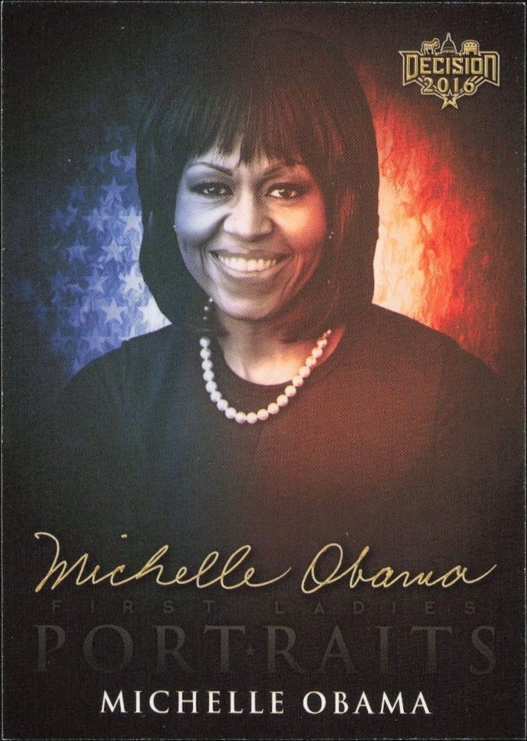 2016 Leaf Decision Michelle Obama #FLP2 trading card