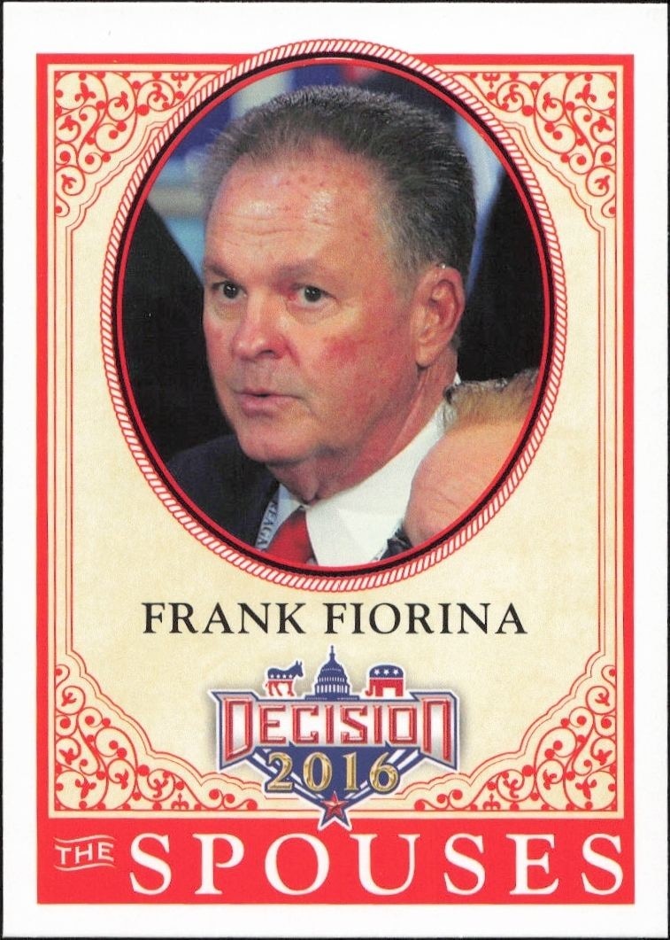 2016 Leaf Decision Frank Fiorina #51 trading card