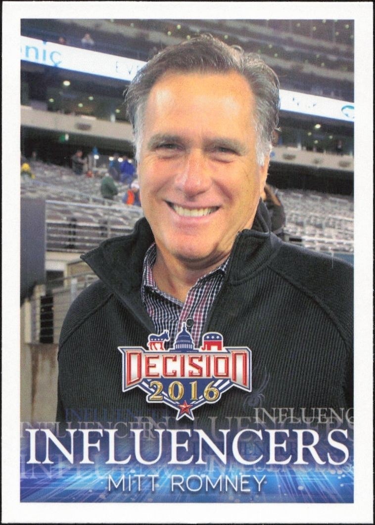 2016 Leaf Decision Mitt Romney #42 trading card