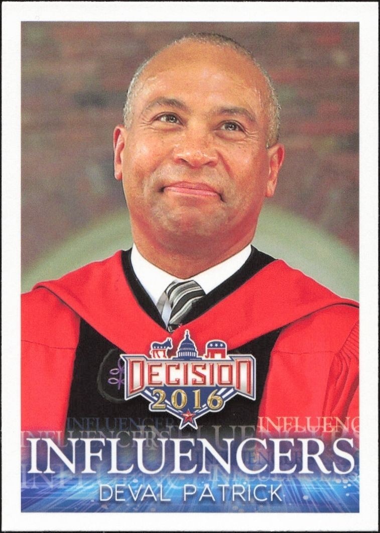 2016 Leaf Decision Deval Patrick #29 trading card