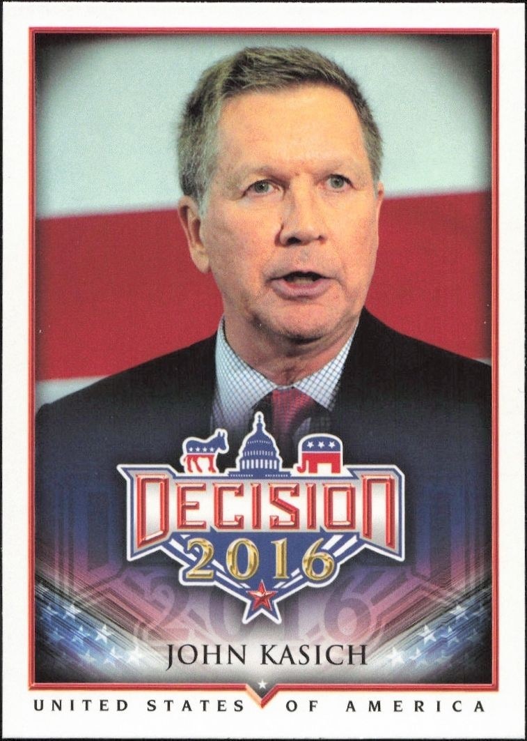 2016 Leaf Decision John Kasich #13 trading card