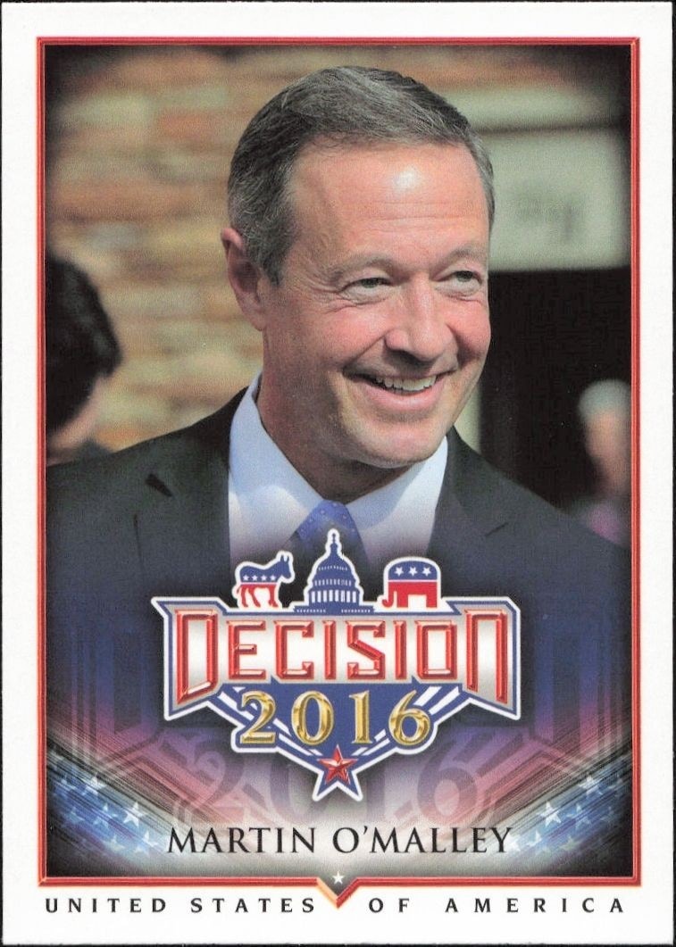 2016 Leaf Decision Martin O'Malley #18 trading card