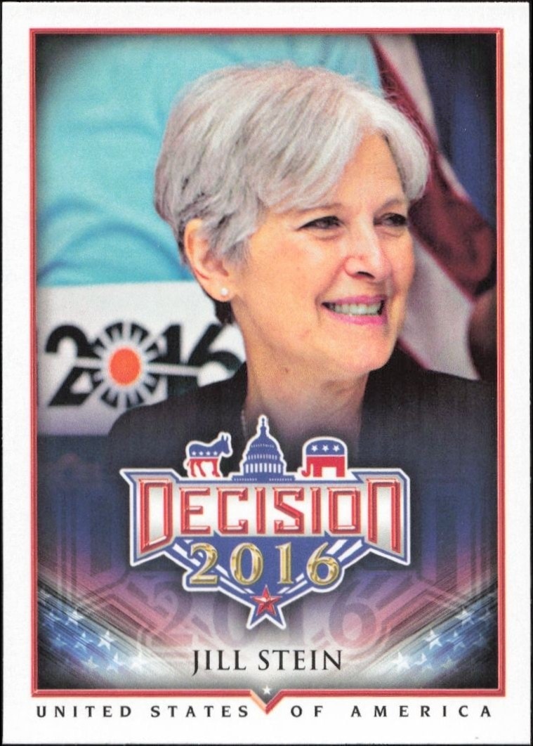 2016 Leaf Decision Jill Stein #10 trading card