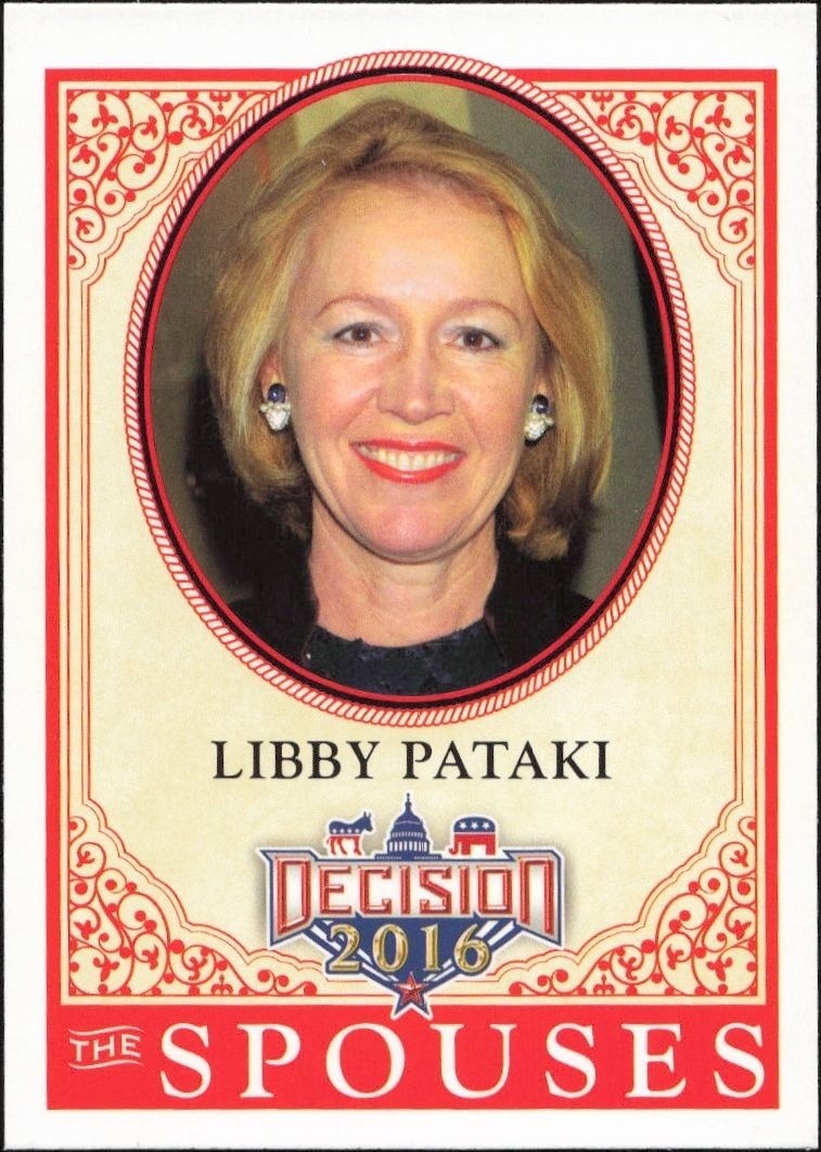 2016 Leaf Decision Libby Pataki #61 trading card