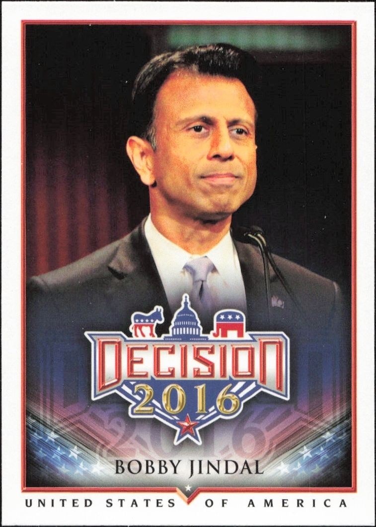 2016 Leaf Decision Bobby Jindal #3 trading card