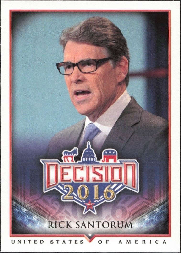 2016 Leaf Decision Rick Perry #21 trading card