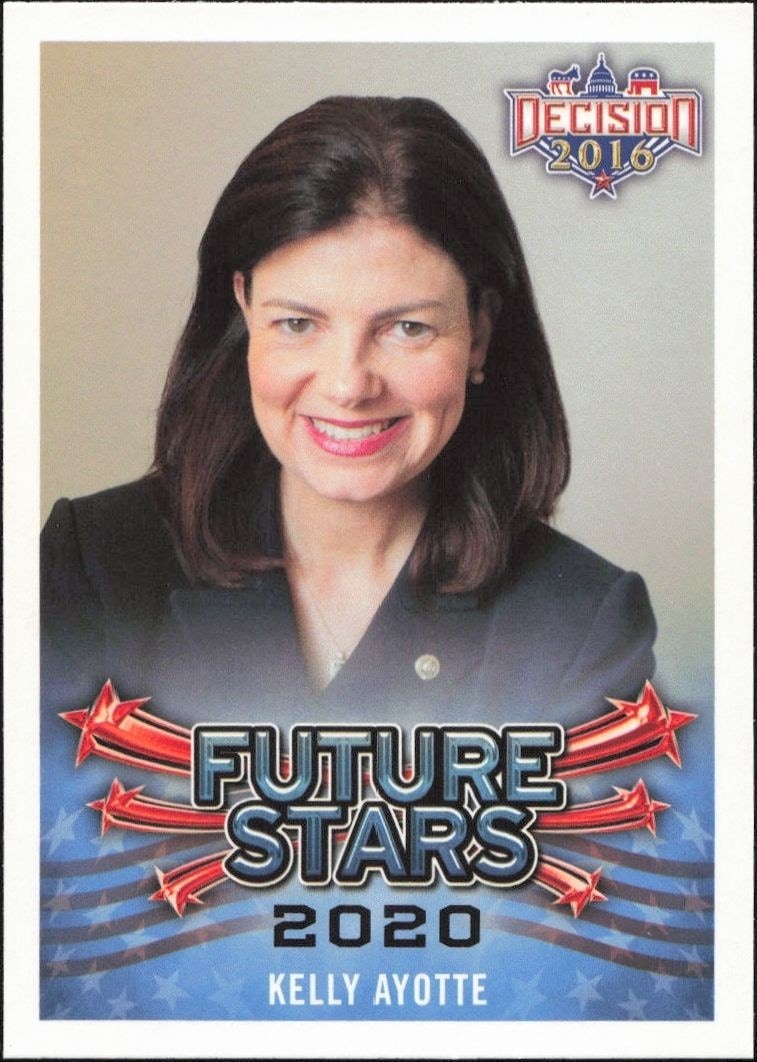 2016 Leaf Decision Kelly Ayotte #103 trading card
