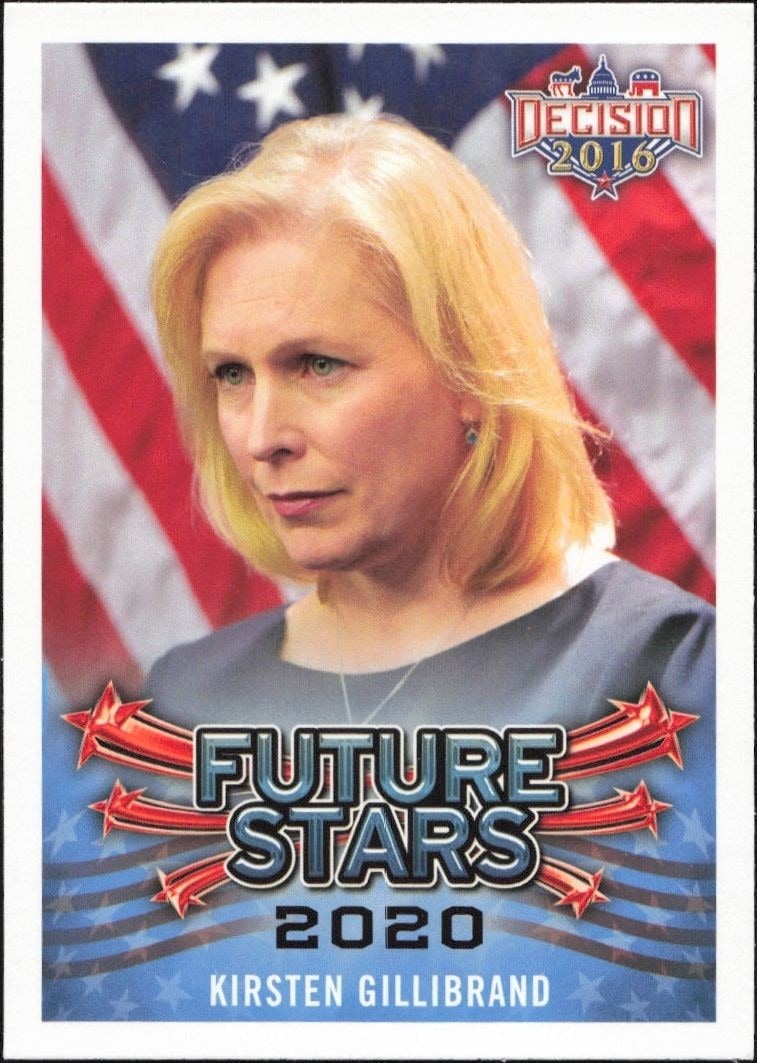 2016 Leaf Decision Kirsten Gillibrand #104 trading card