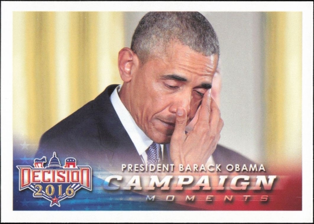 2016 Leaf Decision Barack Obama #97 trading card