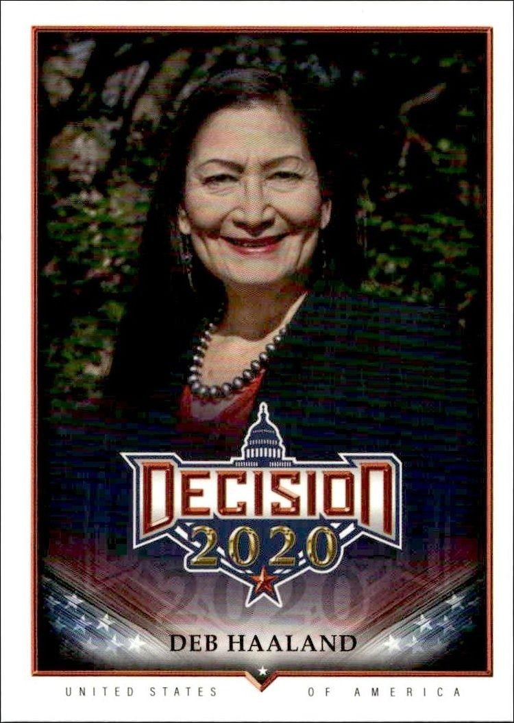 2020 Leaf Decision Series 2 Deb Haaland #665 trading card