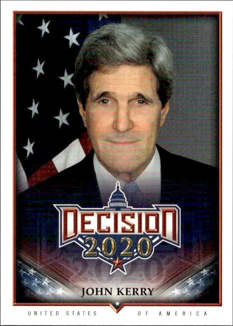 2020 Leaf Decision Series 2 John Kerry #541 trading card