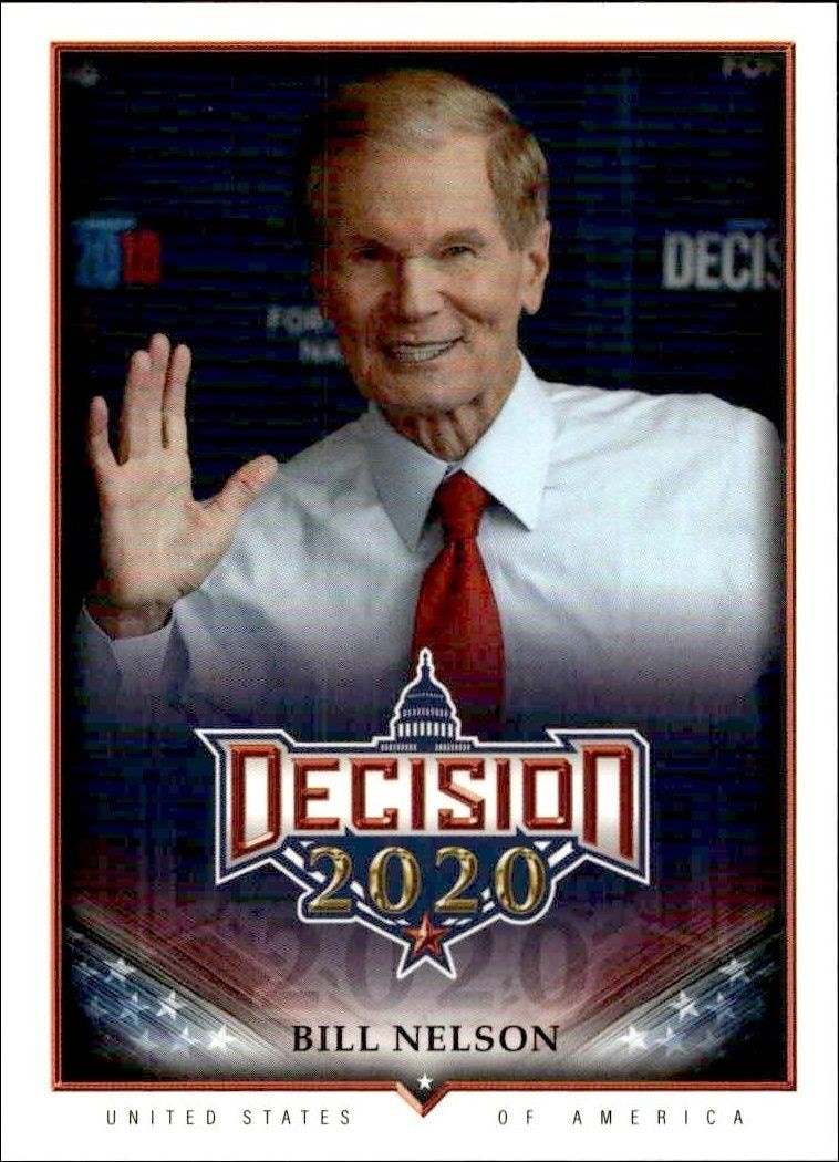 2020 Leaf Decision Series 2 Bill Nelson #647 trading card
