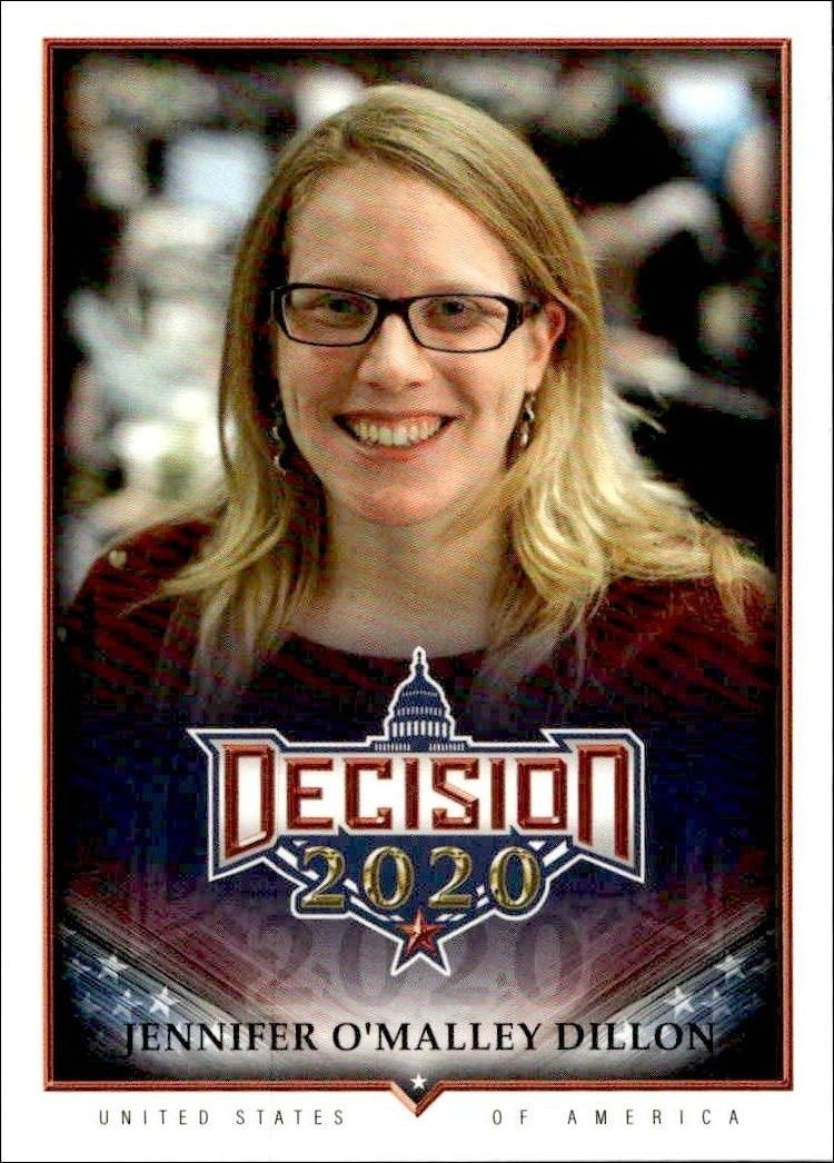 2020 Leaf Decision Series 2 Jennifer O'Malley Dillon #540 trading card
