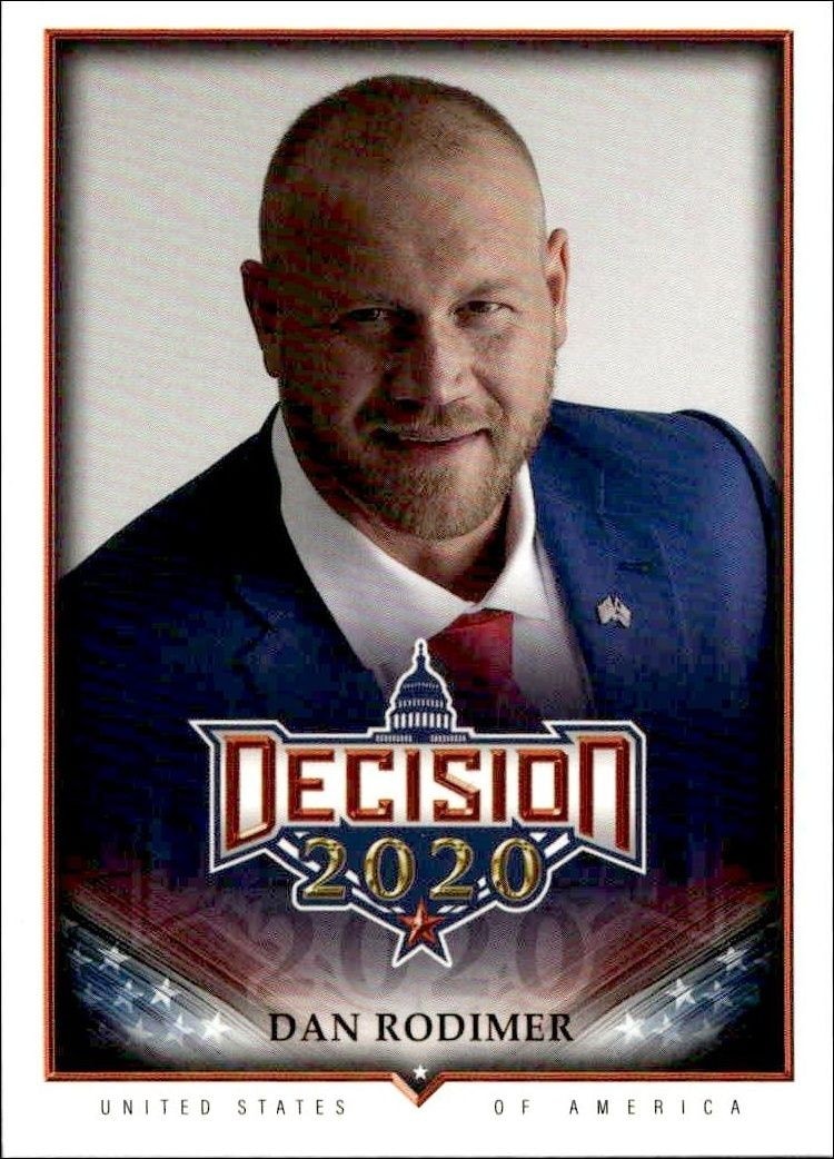 2020 Leaf Decision Series 2 Dan Rodimer #610 trading card