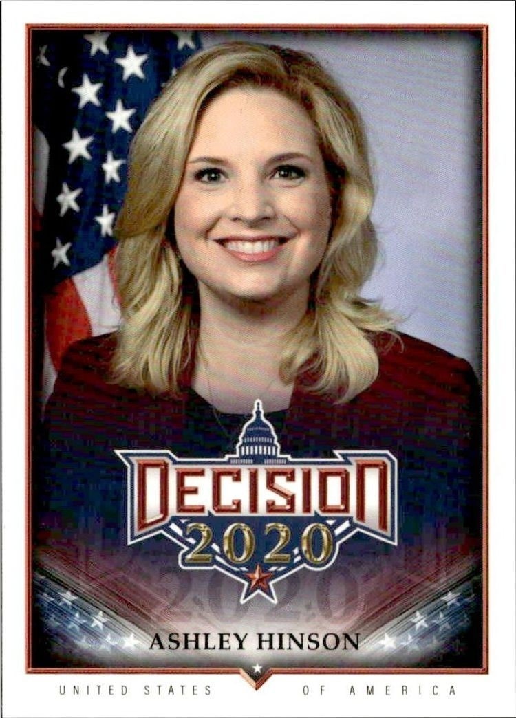 2020 Leaf Decision Series 2 Ashley Hinson #601 trading card