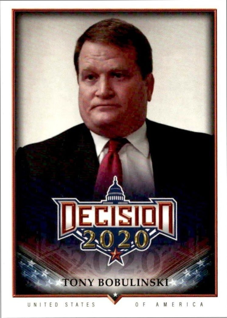 2020 Leaf Decision Series 2 Tony Bobulinski #611 trading card