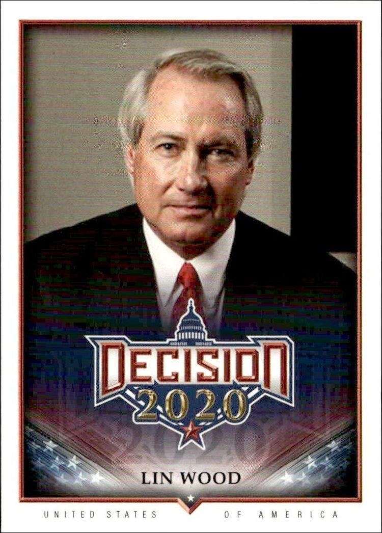 2020 Leaf Decision Series 2 Lin Wood #600 trading card