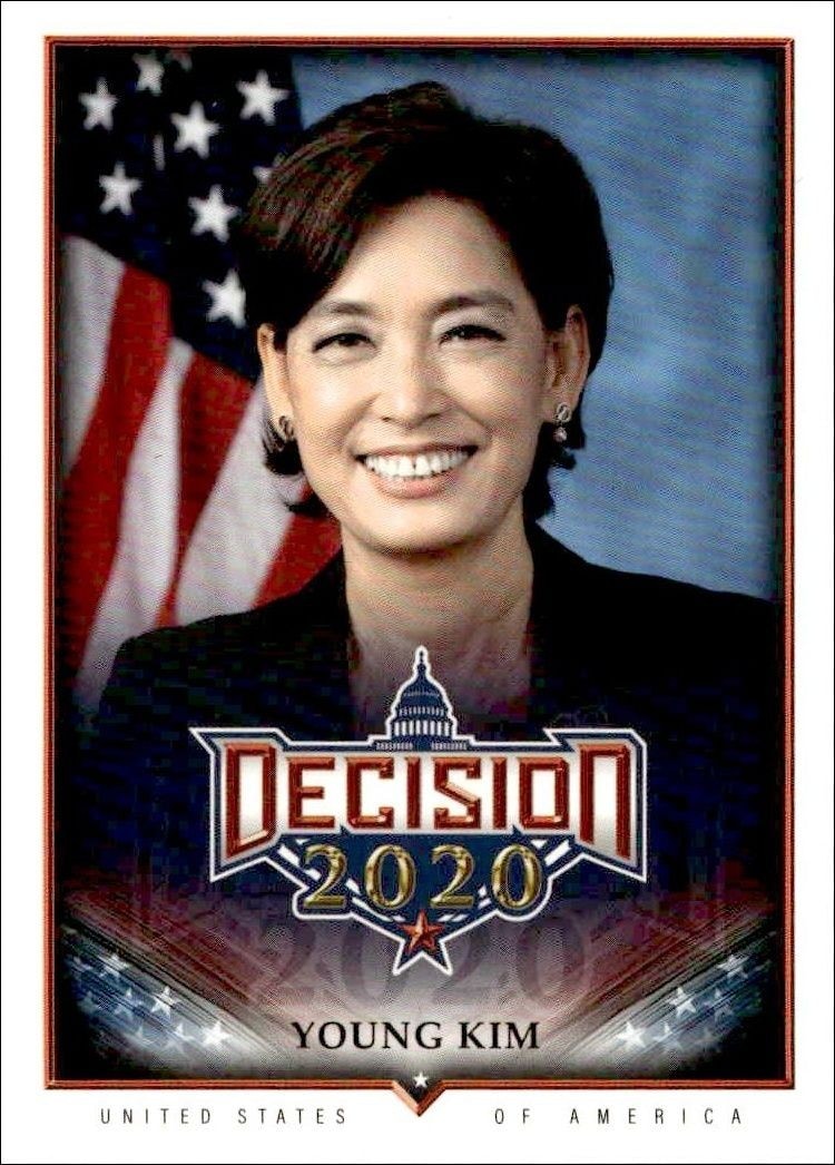 2020 Leaf Decision Series 2 Young Kim #612 trading card