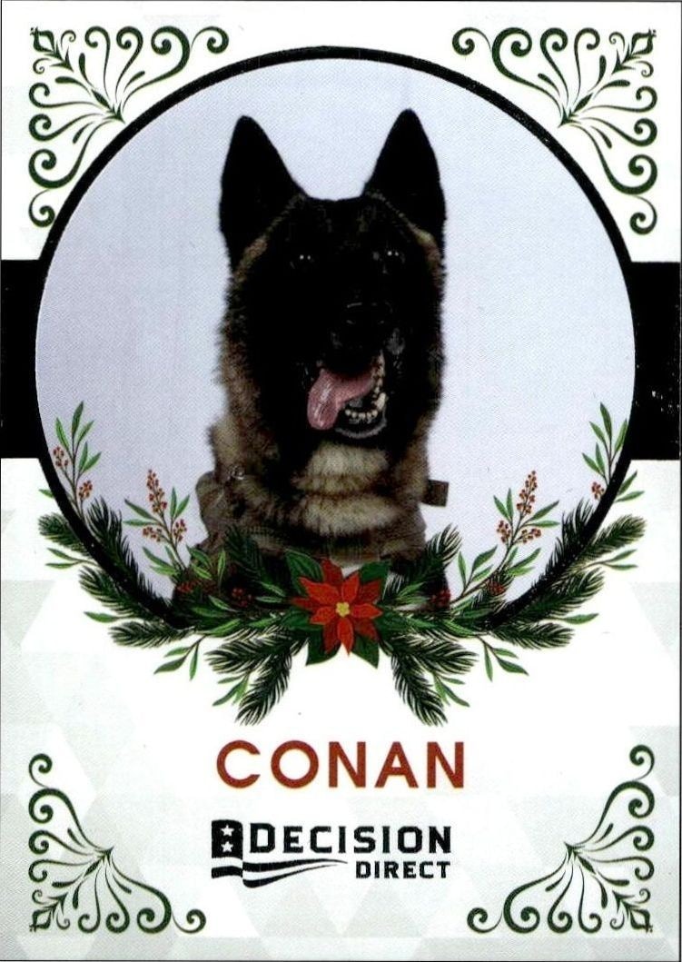 2020 Leaf Decision Direct Holiday Conan #19 trading card