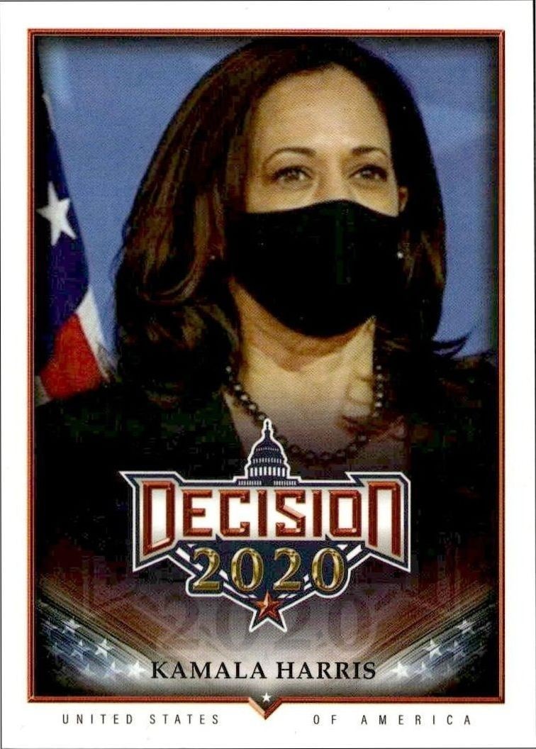 2020 Leaf Decision Series 2 Kamala Harris #548 trading card