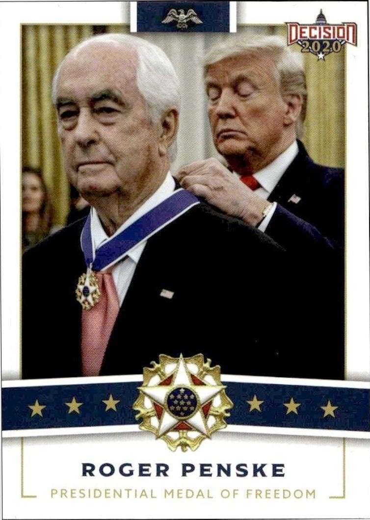 2020 Leaf Roger Penske #PMOF-13 trading card