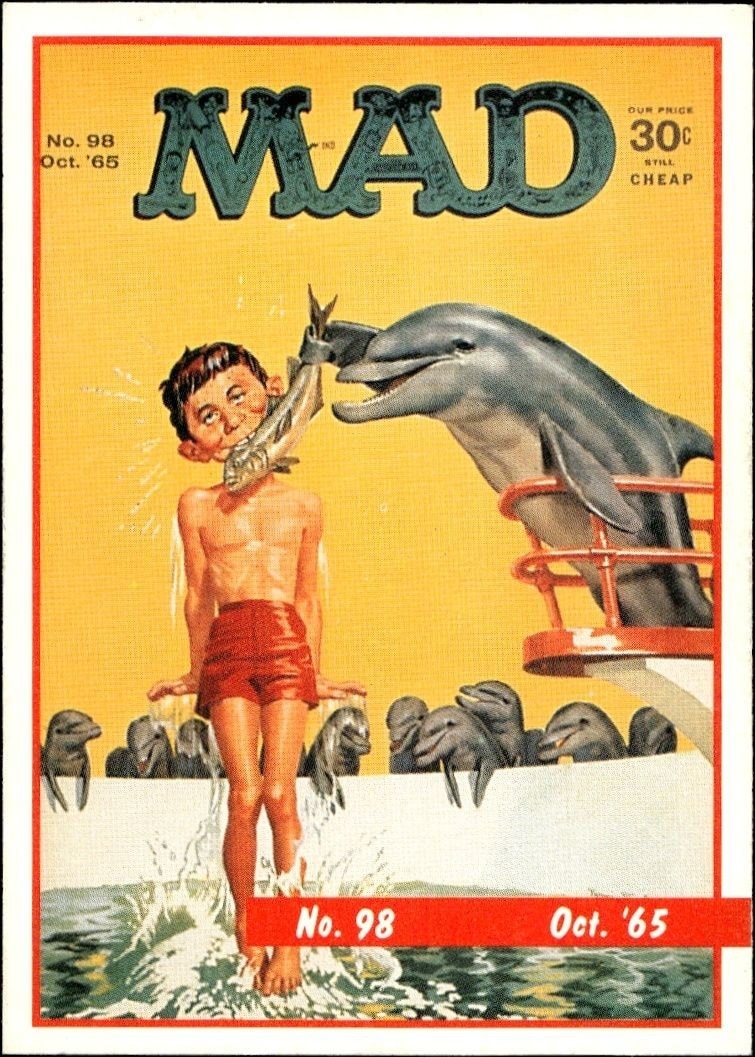 1992 Lime Rock Mad Magazine Mad No. 98 (Oct. '65) #98 entertainment trading card front