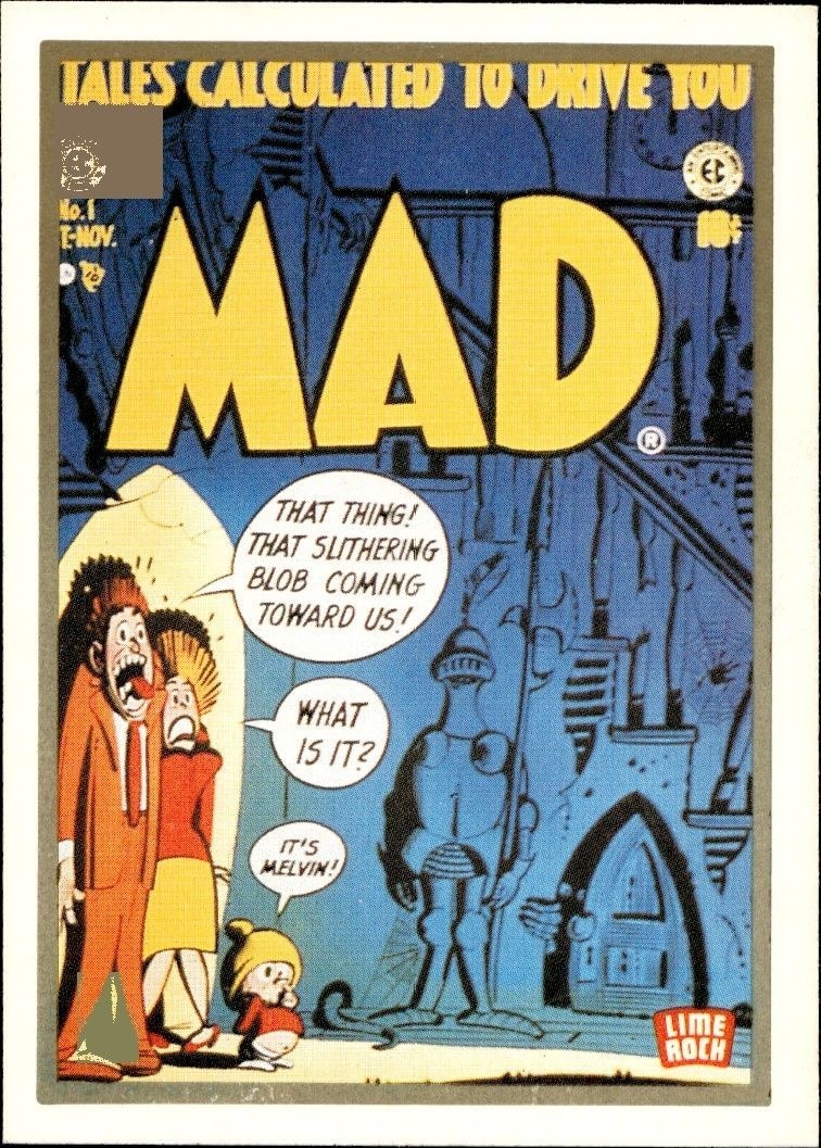 1992 Lime Rock Mad Magazine Mad No. 1 (Oct.-Nov. 1952) #1 entertainment trading card front